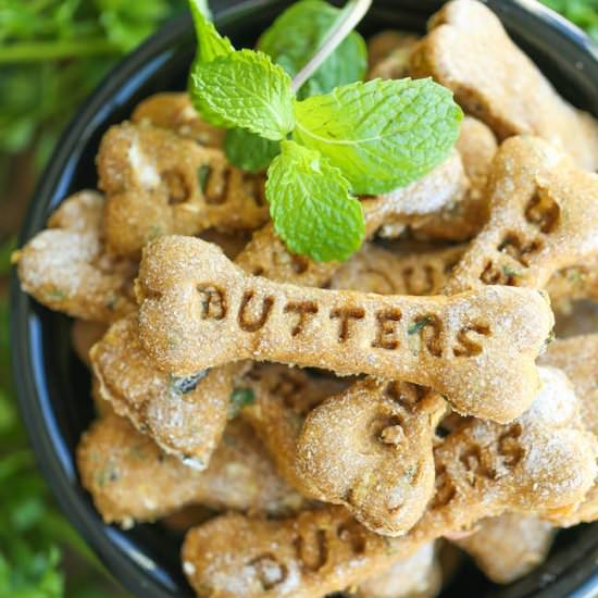 Pumpkin Apple Doggie Mint Treats