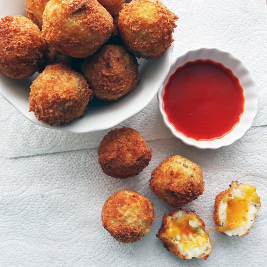 Crispy Mashed Potato Cheese Balls