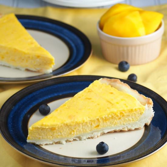 Mango Mousse Tart