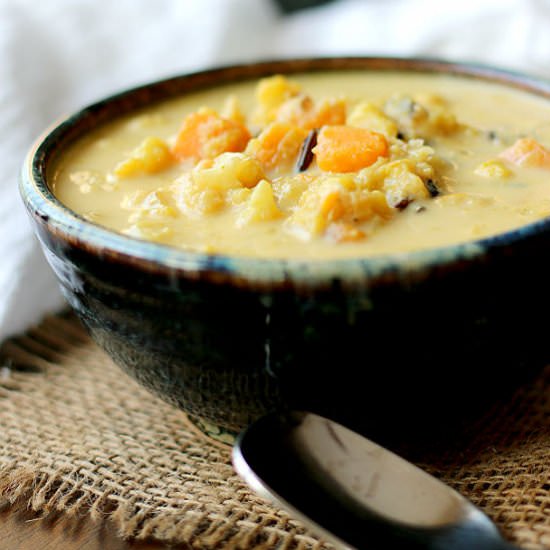 Curried Cauliflower Soup