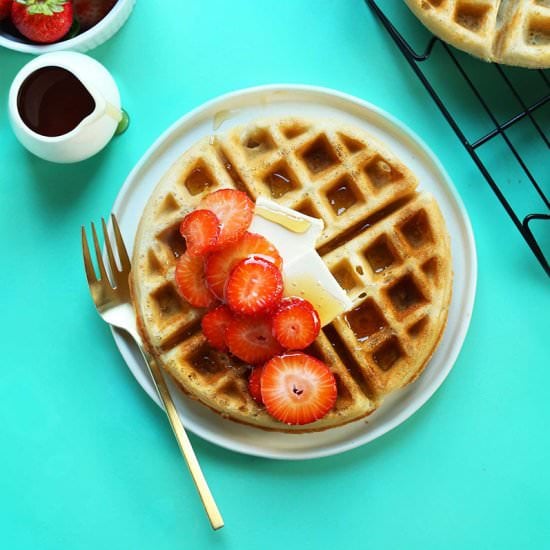 The Best Vegan Gluten-Free Waffles