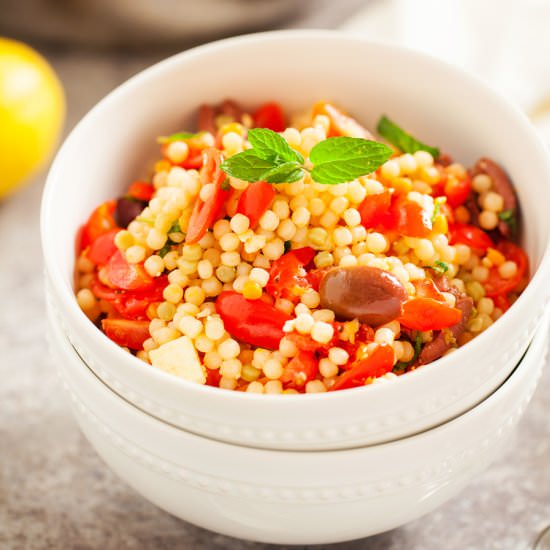 Mediterranean Israeli Couscous