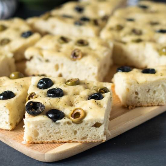 Olives Focaccia
