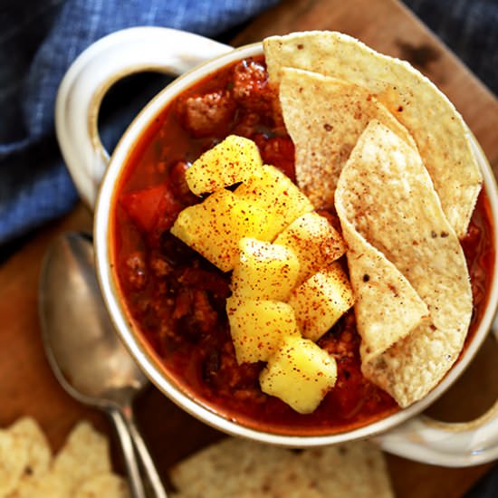 Pineapple Pork Chili