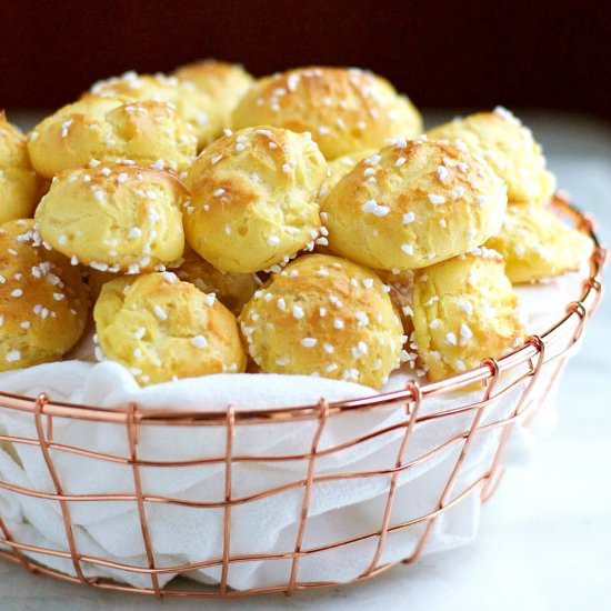 Homemade Chouquettes