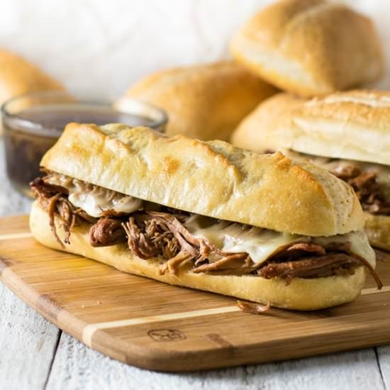Easy Crock Pot French Dip