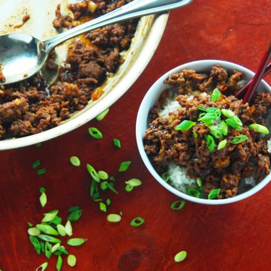 Korean Beef Bowl