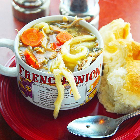 Chicken Noodle Soup from Scratch