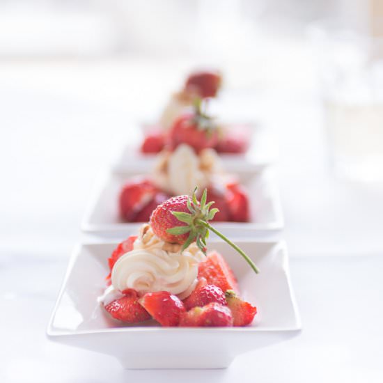 Strawberry cream