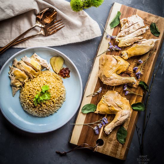 Hainanese Chicken Rice