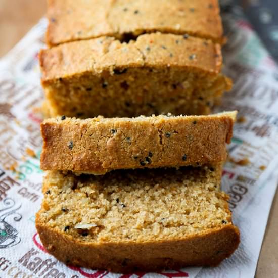 Sweet Potato and Black Sesame Pound Cake