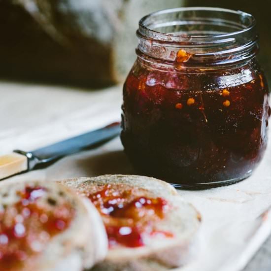 Delicious Strawberry Chilli Jam