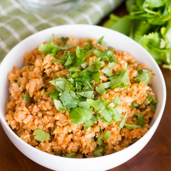 Mexican Cauliflower Rice