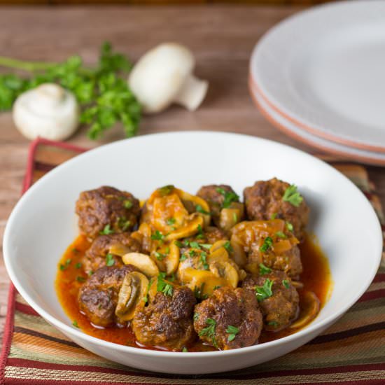 Easy Meatball Goulash