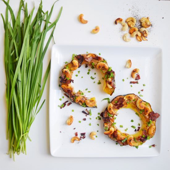 Acorn Squash Loaded Toast