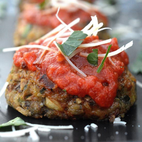 Cheesy Mushroom Meatball