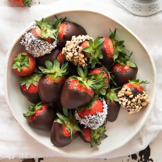 CHOCOLATE COVERED STRAWBERRIES