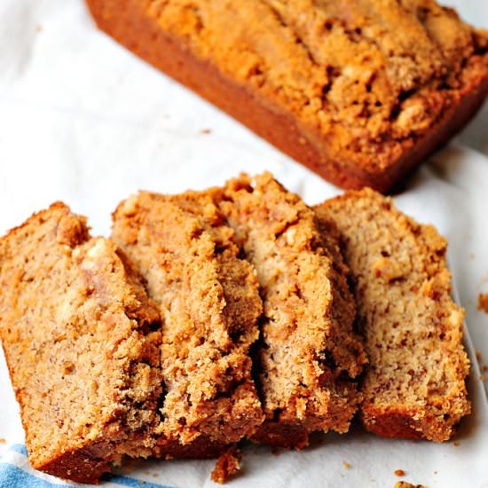 Coffee Cake Banana Bread