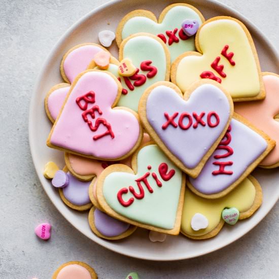Heart Sugar Cookies
