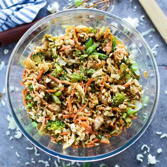 Broccoli and Ramen Salad