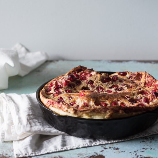 Cranberry Dutch Baby