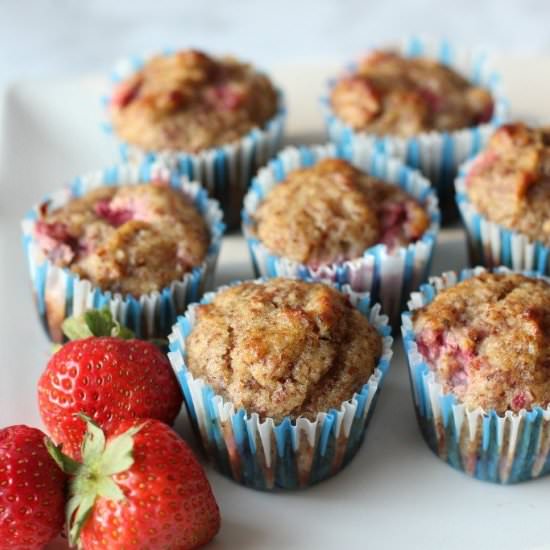 Gluten Free Strawberry Muffins