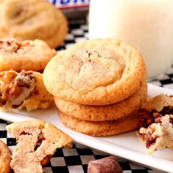 Snickers Snickerdoodle Cookies