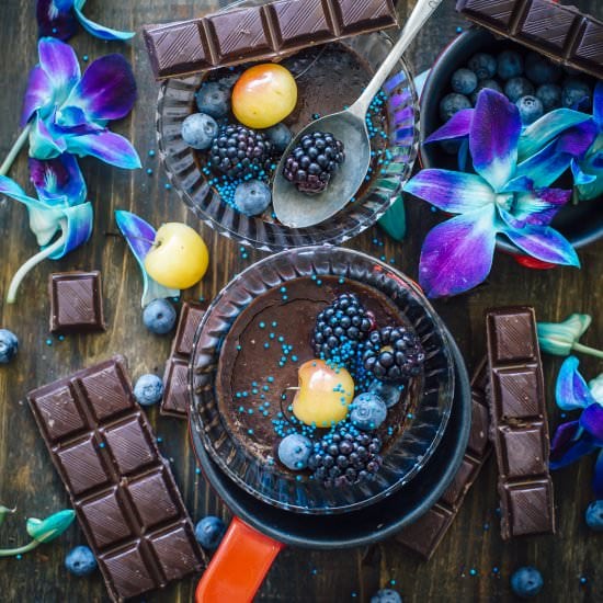Chocolate and Earl Grey Pots