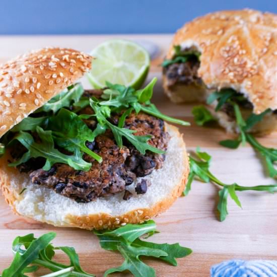 Easy Black Bean Burgers