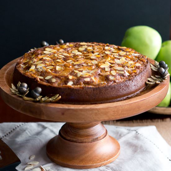 Apple Almond Cake Paleo Gluten-Free