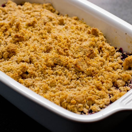 Red Cabbage Crumble