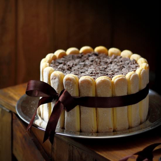 Tiramisu Charlotte