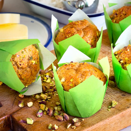 Pistachio Muffins