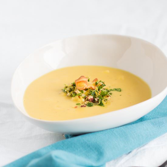 Parsnip & Gruyère Soup