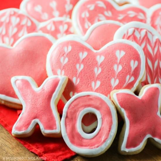 Valentine’s Day Sugar Cookies