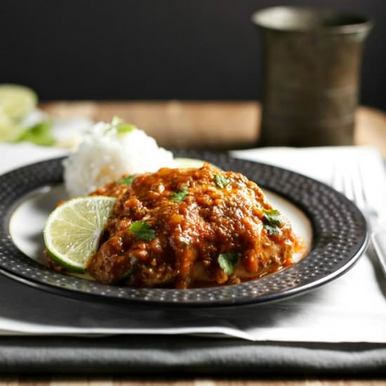 Slow Cooker Chipotle Lime Chicken