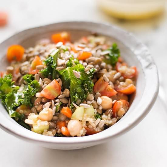 Quinoa Lentil Salad