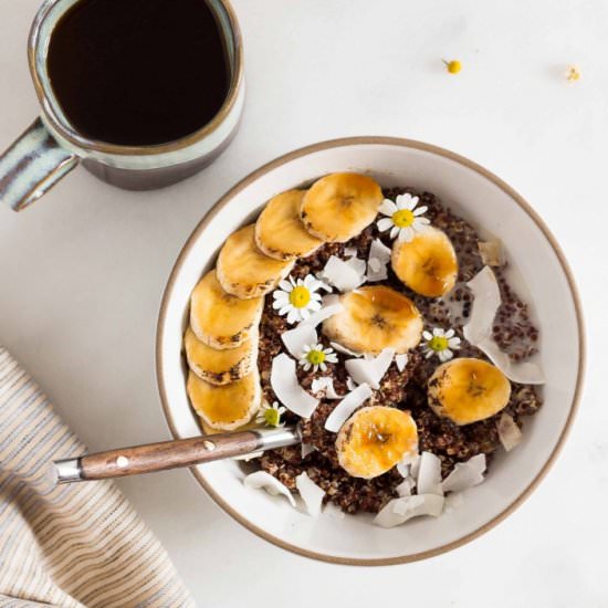 Chamomile Quinoa Porridge