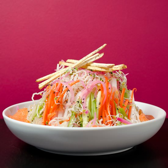 Singaporean Style Slaw (Lo Hei)