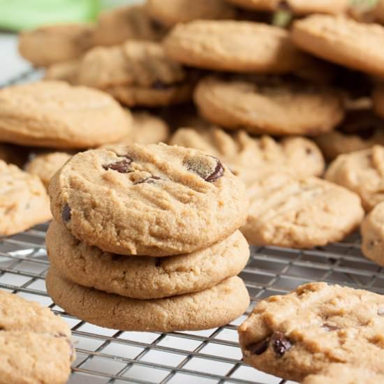 Peanut Butter Chocolate Chip Cookie