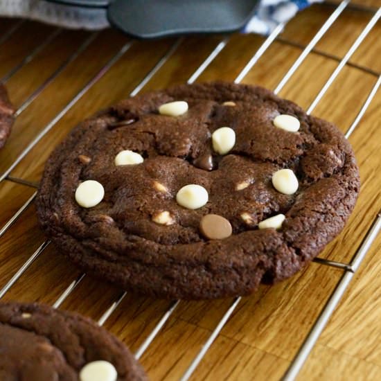 Triple Chocolate Cookies