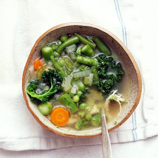 Healthy Green Vegetable Soup