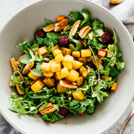 Golden Beet Pecan Detox Salad