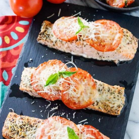 Tomato Basil Salmon