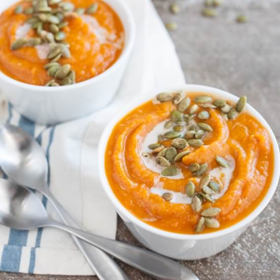 Thai Curry Butternut Squash Soup