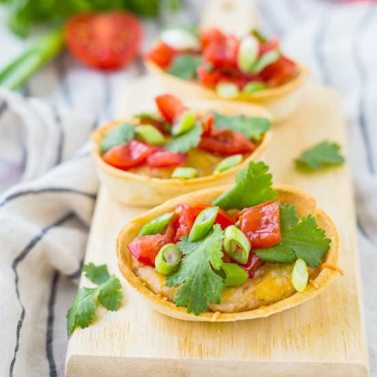 Cheesy Refried Bean Dip