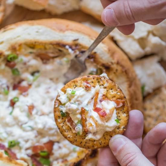 Three Cheese Bacon Dip