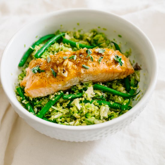 Cuban Lacquered Salmon Salad