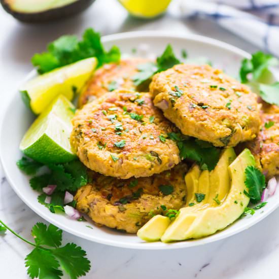 Avocado Tuna Cakes
