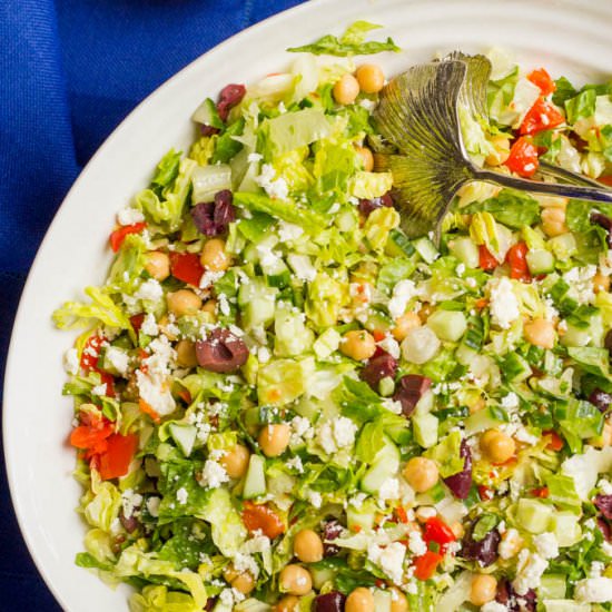 Mediterranean chopped salad